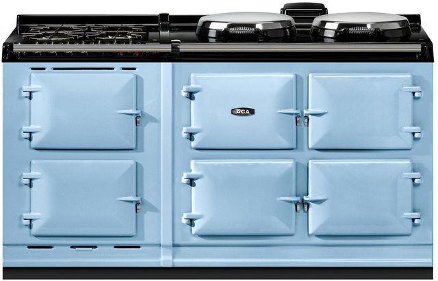 AGA™ Classic R7 160 63" Duck Egg Blue Pro Style Dual Fuel Range-0