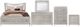 Global Furniture USA Paris 5-Piece Champagne King Bedroom Set-0
