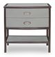 Century® Curate Canvas Dove Gray Nightstand-0