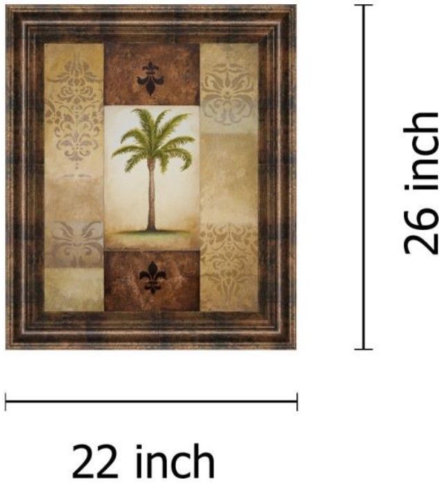 Classy Living Michael Marcon Fantasy Palm I 22' Wall Art-2