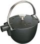Staub Cast Iron Teapot 1.1L, Black-0