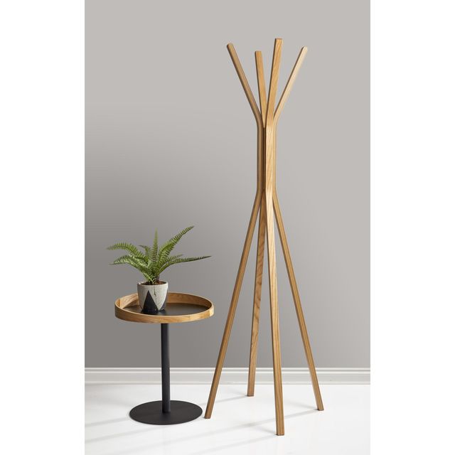Adesso® Toby Natural Oak Coat Rack-1