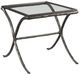 Kincaid® Milan-Acquisitions Glass Top End Table with Gray Base-2
