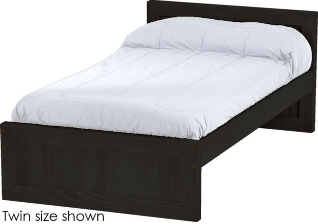 Crate Designs™ Furniture Espresso Queen Panel Bed-0