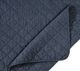 HiEnd Accents Cotton Comfort 3-Piece Navy King Bedding Bundle-4