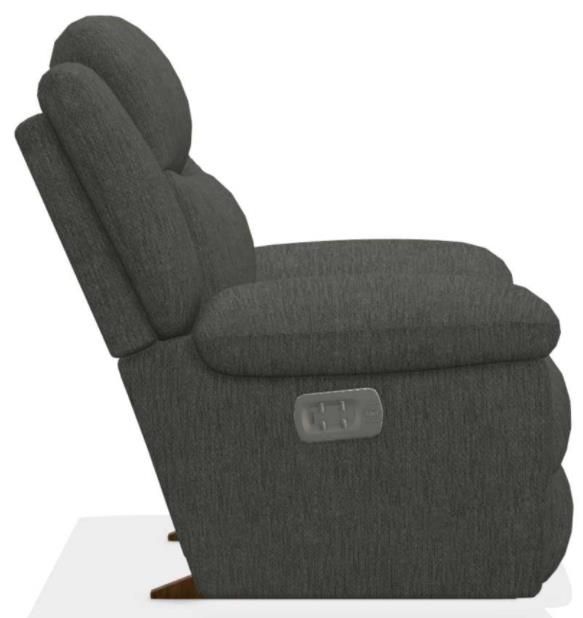 La-Z-Boy® Joel Slate Power Rocking Recliner with Headrest-2
