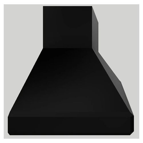 Vent-A-Hood® 66" Black Wall Hood-1