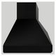 Vent-A-Hood® 66" Black Wall Hood-1