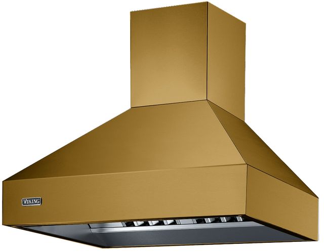 Viking® 5 Series 48" Golden Hour Chimney Wall Hood-0