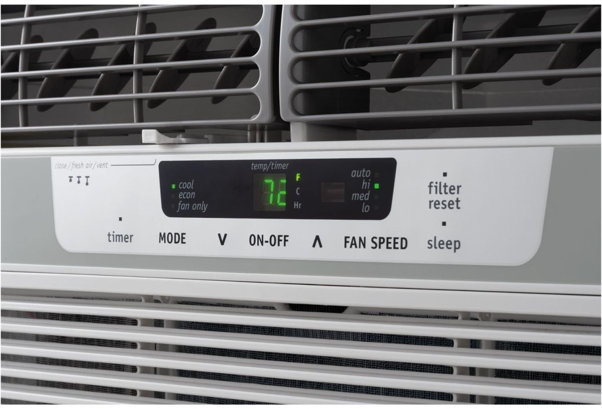 air conditioner close fresh air vent