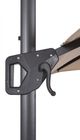 Furniture of America® Fida Beige Aluminum/Polyester Square Outdoor Umbrella-4