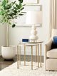 Hammary® Hidden Treasures Glass Top Abstract Nesting End Table Set-1