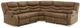 Signature Design by Ashley® Partymate 2-Piece Brindle Reclining Sectional-0