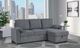 Global Furniture USA Dark Gray Reversible Sofa Bed -1