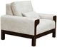 International Furniture Direct Raramuri Brown/White Accent Chair-0
