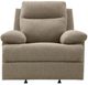 Signature Design by Ashley® Side-Swipe Mocha Manual Rocker Recliner -4