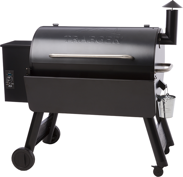 Traeger® 34 Series Folding Front Shelf-Black-2