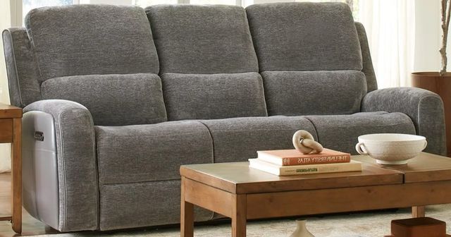 Peak Living Thriller Charcoal Power Reclining Sofa-0