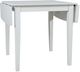 Jofran Inc. Eastern Tides Brushed White Drop Leaf Dining Table-0