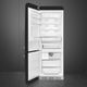 Smeg 50's Style 28'' 18 Cu. Ft. Black Bottom Freezer Refrigerator-3