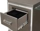 Mazin Furniture Tamsin Silver Gray Metallic Vanity Set-2