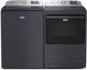 Maytag® Midnight Steel Top Load Washer & Electric Dryer Laundry Pair-0