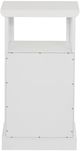 Linon Scarsdale White Demi Cabinet-5