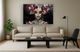 Classy Living Aqua Floral Wall Art-1