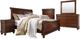 Liberty Furniture Rustic Traditions 5-Piece Rustic Cherry King Sleigh Bedroom Set-0