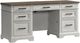 Intercon Drake French Oak/Rustic Gray Credenza-0