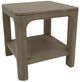 Coaster® Solano Weathered Mango Square Wood Side End Table-0