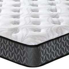 Sierra Sleep® By Ashley 8" Bonell Hybrid Firm Queen Mattress in a Box