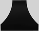 Vent-A-Hood® Designer Series 36" Black Island Range Hood-0