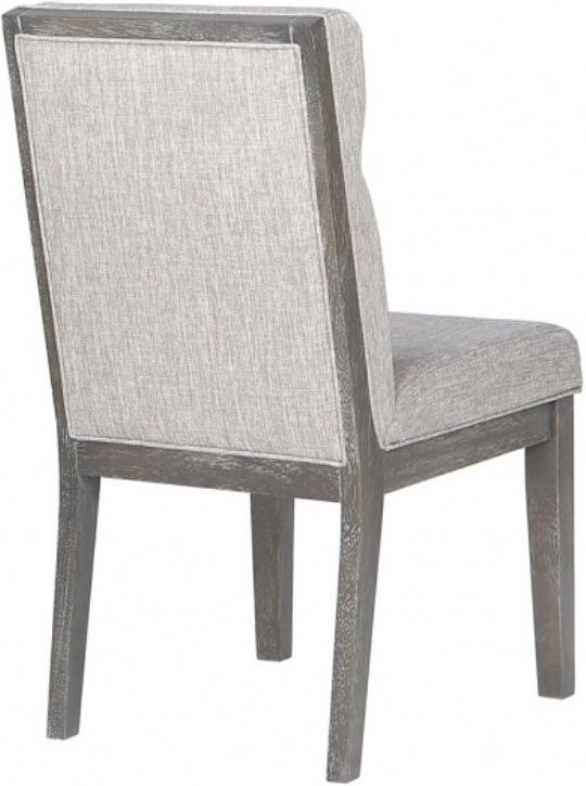 Winners Only® Sanford Gray Upholstered Dining Side Chair-3