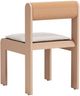 Zuo® Modern Island 2-Piece Natural/White Aluminum Outdoor Dining Side Chair Set-3