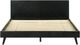 Armen Living Petra Black King Platform Simple Bed-4