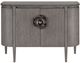 Currey & Company Briallen Winter Gray Demi-Lune Cabinet-0