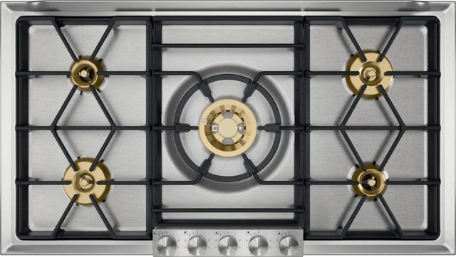 Gaggenau 200 Series 36" Stainless Steel Liquid Propane Cooktop -0