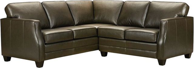 Superstyle Furniture Ltd. Customizable 9539 2-Piece L-Shaped Leather Sectional and Loveseat-0