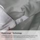 BEDGEAR® Performance® 3-Piece Solid Gray Moisture-Wicking King Duvet and Sham Set-2