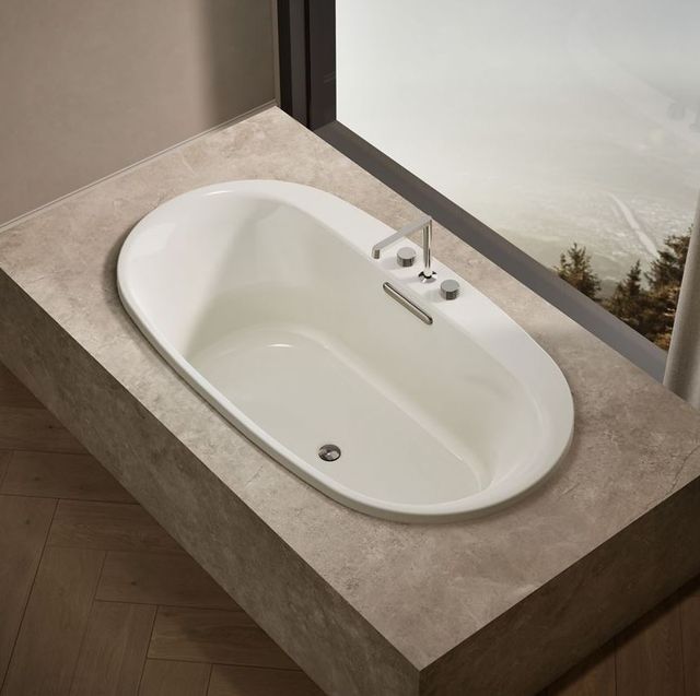 KOHLER® Underscore® Biscuit 65.5" x 35.75" Drop-In/Undermount Bath-1