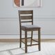 Liberty Furniture Brook Bay Gray/Sandstone Counter Height Chair-1