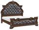Homelegance® Gilmartin Dark Brown Eastern King Panel Bed-0