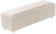 Michael Amini® Amaryllis Beige Accent Bench-3