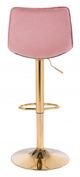 Zuo® Prima Pink & Gold Bar Chair-4
