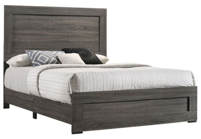 American Wholesale Furniture Salt Creek 3-Piece Distressed Gray Queen Bedroom Set-1