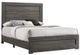 American Wholesale Furniture Salt Creek 3-Piece Distressed Gray Queen Bedroom Set-1