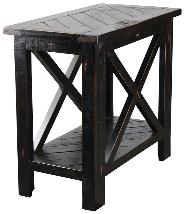 American Heartland Manufacturing Rustic Crossboard Chair Table-0