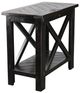 American Heartland Manufacturing Rustic Crossboard Chair Table-0