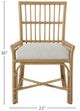 Universal Explore Home™ Escape-Coastal Living Home Clearwater Brown Low Arm Chair-2